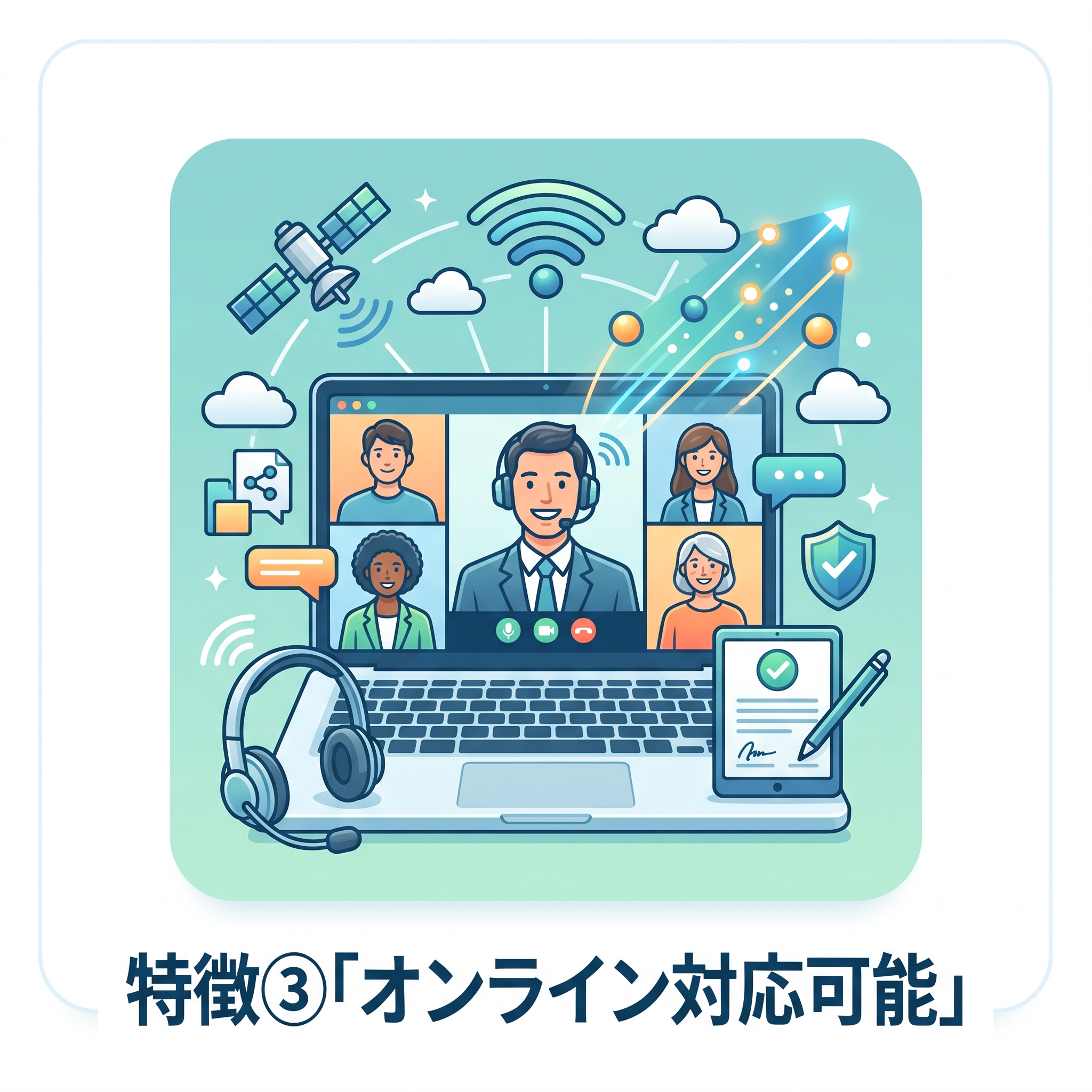 オンライン完結